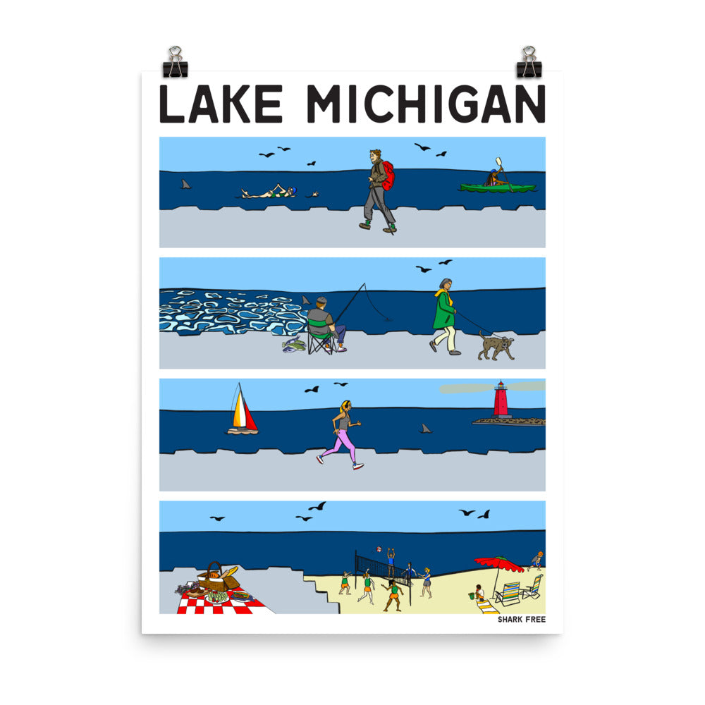 Lake Michigan Series | Gabby Weld | Shark?